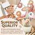 Playset Set Airlab Kids Coffee Toy Coffee Maker for Toddler Wooden Kitchen Accessories Pretend Play for Girls Boys Ages