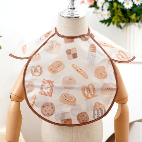 CoolaPeach Baby,3 Pack-Waterproof Feeding Bibs for & Easy Clean Baby Bibs for Eating,Toddlers & Infant,Reversible