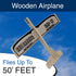 Set 6 Pack 6 Granite Mountain Products Balsa Wood Airplane Kits | Plane Toys - Small Balsa Glider | of BalsaWood
