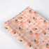 KuphiL10C Summer Peaches Leaves Checkered Pattern Baby Changing Pad Cover, Unisex Fruits Nursery