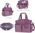 Lmbabter Diaper Bag Tote with Changing Station Upgrade Multi-Function Baby Bag with Adjustable Shoulder Strap