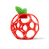 Bright Starts Oball Easy Grasp Red Apple Teether Toy, Hold My Own