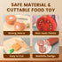 Set, Set 2 3 4 Pithfor Play Knife Play Kitchen Accessories, Wooden Pretend Play Food Toys for Kids Toddlers, Gifts