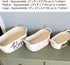 OAEUQ 1) Custom Baby Name Basket, Baby Shower Gift Basket, Diaper Caddy For Baby Girl-Cotton Rope Diaper Caddy,Diaper