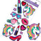 Stickers for Girls 10-12 - Cute Cool Rainbow Unicorn Stickers for Kids, 3D Puffy Sticker Pack