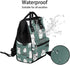 Hsnar Backpack Cute Cats Waterproof Diaper Bag Large Capacity Baby Bag with Stroller Straps, Multi-Pocket Diaper Bag