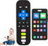 VoMii Teething Toy for Baby 3 6 12 18 Months, Realistic Remote Control
