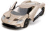 Pink Slips 1:32 W1 2017 Ford GT Die-Cast Car, Toys for Kids and Adults, Metallic Gold