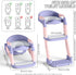 Snugzy 3-in-1 Toddler Potty Training Seat Foldable Potty Training Toilet with Step Stool Adjustable Potty Chair