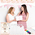 50 DIY Baby Bibs Set, Includes 25 White Feeder Bibs, Blank Baby Bibs, 24 Fabric Markers