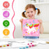 6 6 17 2 8-12 goldentime Kids Paint by Number Kits Including Pre-Drawn Canvas for Painting, Brushes Paints and Easels