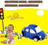 CHELEI2019 12.6" Blue Car Stuffed Animal, Plush Pillow Toy - Gifts for Boys and Kids