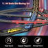 Teslala 32Ft Sets 4 2 6,7,8 Slot Car Race Track Electric Powered Racing Tracks for Boys and Kids ,Dual Racing with High