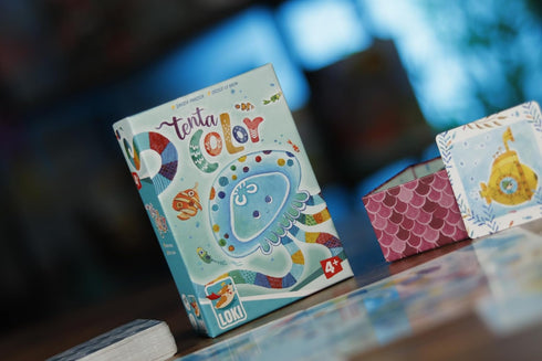 IELLO Loki Tentacolor - Ocean Explorer Drafting Game for Kids & Family, Ages 4+, 2-4 Players