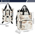 YANENDIE Backpack, Backpack Backpack Cute Looking Goose Diaper Bag Unisex Travel Baby Diaper Bags with Stroller Straps