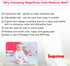 ReignDrop Set Pack, Pack) Colic Relief for Newborns Gas Relief with Belly Band, Gel Storage Bag Soothing Calming Warm