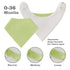 8 Pack 100% Baby Bibs Bandana Drool Bibs for Infant, Boys, Girls, Unisex Cotton Drooling Bibs, Soft and Absorbent