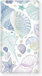 JIANADAER Seashell Fitted Crib Sheet Starfish Conch Blue Purple Green Standard Crib Mattress