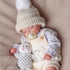 20 Inches 3+ BABESIDE Reborn Baby Doll Girl, Realistic Sleeping Newborn with Cloth Body & Vinyl Limbs, Lifelike Real
