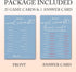Bridal Shower Games Cards, Bridal Word Scramble, 25 Game Cards with 1 Answer Card, Engagement Party Supplies for Guests