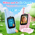 FieGsom 2 Pack 2 Kids Audio/Video Walkie Talkies, Rechargeable Walkie Talkies for Kids with Screen & Camera & Voice