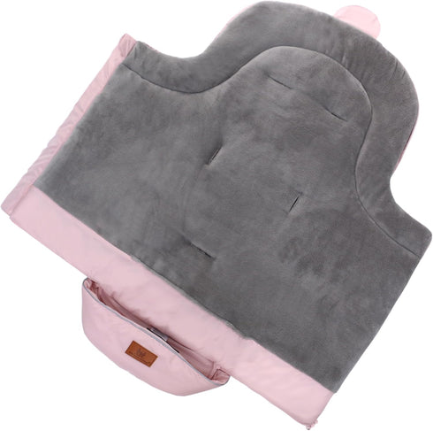 Miracle Baby Bunting Bag for Stroller, Warm Fleece Footmuff with Zippers, Convertible Infant Toddler Sleeping Bag