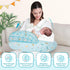 AMASKY Nursing Pillow, Plus Size Ergonomic Design, Breastfeeding Pillows Support for Mom and Baby, Removable Cotton