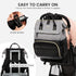 Backpack, Backpack Mommy LOVEVOOK Diaper Bag Baby Bag with Changing Station, Large Diaper for Mom Dads, Waterproof