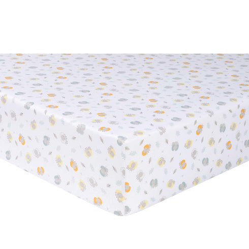 Sammy 2-Pack Set, 28 52 & Lou Jungle Pals Microfiber Fitted Crib Sheet Fits Standard Crib Mattress in x in; Fully