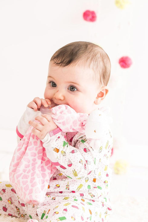 Angel Dear Pink Giraffe Blankie