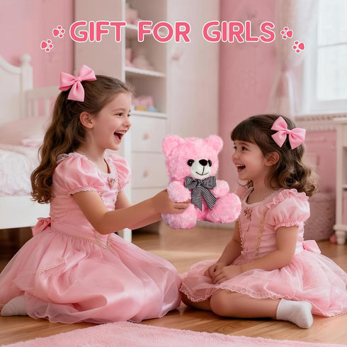 8 3+, Mothers Day Bear Gifts for Mom, Pink Teddy Bear Stuffed Animal, Valentines Day Gifts for Kids, Bear Gifts