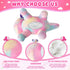 REUCLOTHIM Axolotl Plush Toy,Soft Cute Axolotl Stuffed Animal Plushies,Axolotl Stuffed Animal Toy for Kids, Cute