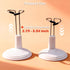 Bofiyma 3 Pack 4-8 Inches Adjustable Doll Stand - Compatible with labubu, Display Holder for Figures, White Plastic