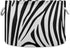 visesunny Collapsible Large Capacity Basket - Animal Zebra Stripe Clothes Toy Storage Hamper with Durable Cotton Handles