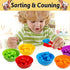 Counting Koalas Toys Matching Games with Sorting Bowls, Sorting Toys for Toddlers, Preschool Learning Activities for
