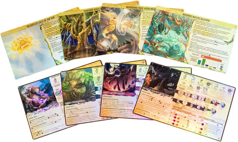 Greater Than Games Spirit Island: Nature Incarnate Foil Panels, Cooperative Strategy Game Accessory