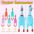 16 Pack (12 Inch,Pastel Sratte Screaming Chicken Toys Bulk Large Rubber Squeaking Chicken Toys for Pet Chew Gifts Prank