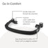 V3 UPPAbaby Bumper Bar for Minu Stroller - Quick Attachment - Folds with Stroller - Black