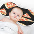 YETTASBIN Pizza Muslin Baby Burp Cloth, Super Soft Absorbent Cotton Burp Rag Baby Bibs Feeding Cloth for Newborn Boys
