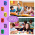 72 Chivao Pcs Crayon Erasers Mini Erasers for Kids Bulk Classroom Back to School Gifts Pencil Top Eraser for Rewards