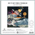 Out of This World 500 Piece Puzzle from Galison – Galactic Collage of Space, 19" x 19", Fun Family Challenge