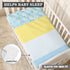 Set 2 of Crib Sheets for Boys, Girls - Fitted Crib Mattress Sheet Neutral Cover for Baby Bed, Toddler Mattress, Soft