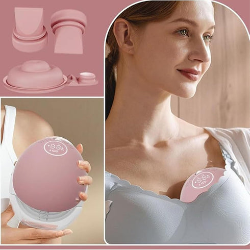 RiToEasysports 4 M9 150 ML Milk Collection Cup, Pcs PP Liquid Silicone Wearable Breast Pump Cup Accessories