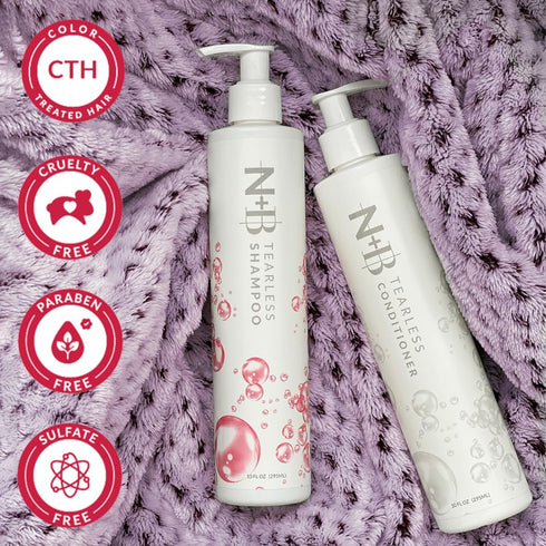 Nicole + Brizee N+B Tearless Collection | Gentle Tear Free Formula | Safe for ALL Ages | Certified Organic Ingredients