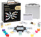 DAILYLIFE Mexican Train Dominoes Set, Double 12 Dominoes Set with Portable Case,