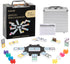 DAILYLIFE Mexican Train Dominoes Set, Double 12 Dominoes Set with Portable Case,