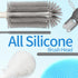 15.7" Set 6 Pack Silicone Bottle Brush - Water Bottle and Straw Cleaner Brush Long Handle for Hydro Flasks, Sports