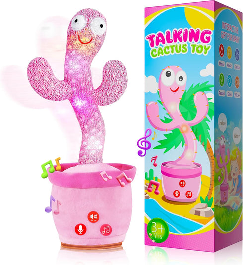 SANJOIN Dancing Talking Cactus Toy for Baby Toddlers, Baby Girl Toys 18