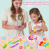 Playdough Tools for Kids, 24 Pieces Set with Rolling Pins, Cutters, Extruders, and Scissors