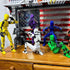 DANONI 13 3D Adult(5PCS-Assembly Titan Action Figure, Lucky Robot Action Figures,Creative Printed Action Figure,Multi
